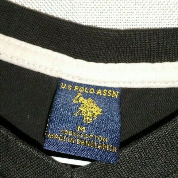 U.S. Polo Association V Neck T shirt Men's Size - Picture 3 of 6